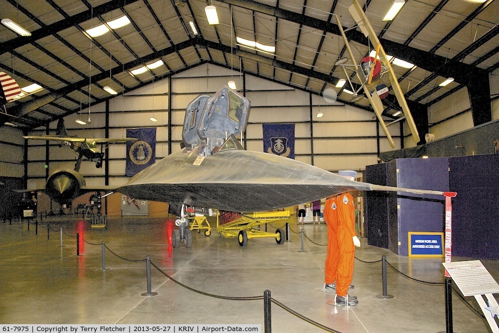 61-7975, 1961 Lockheed SR-71A Blackbird C/N 2026, At March AFB Museum , California