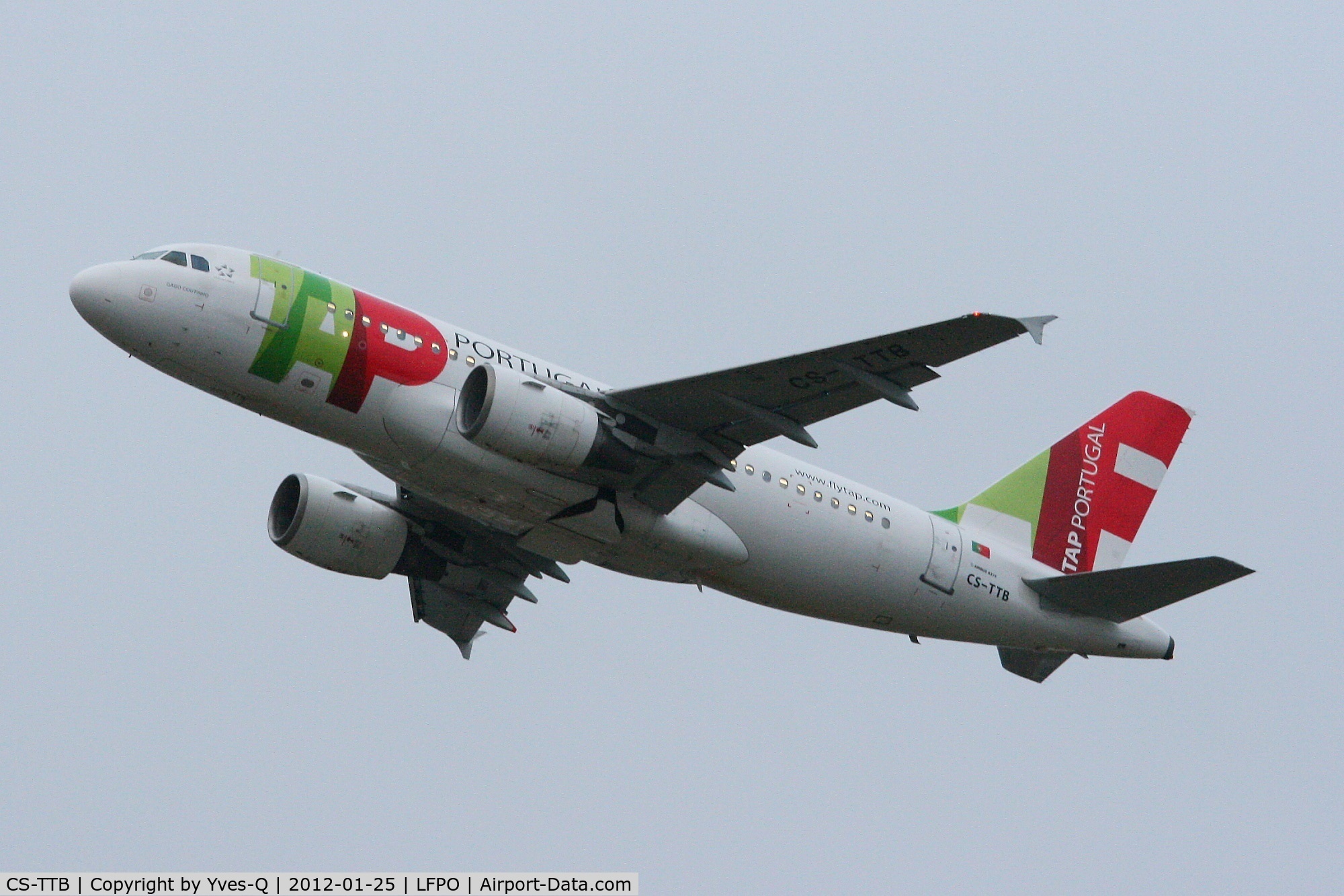 CS-TTB, 1997 Airbus A319-111 C/N 755, Airbus A319-111, Paris Orly Airport (LFPO-ORY)