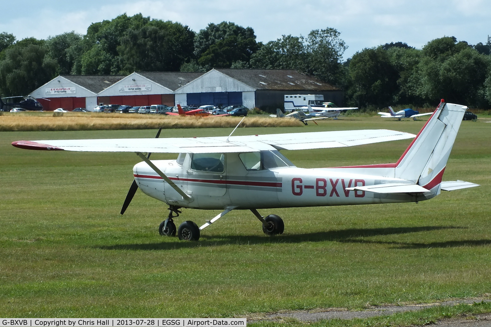 G-BXVB, 1979 Cessna 152 C/N 15282584, Stapleford Flying Club