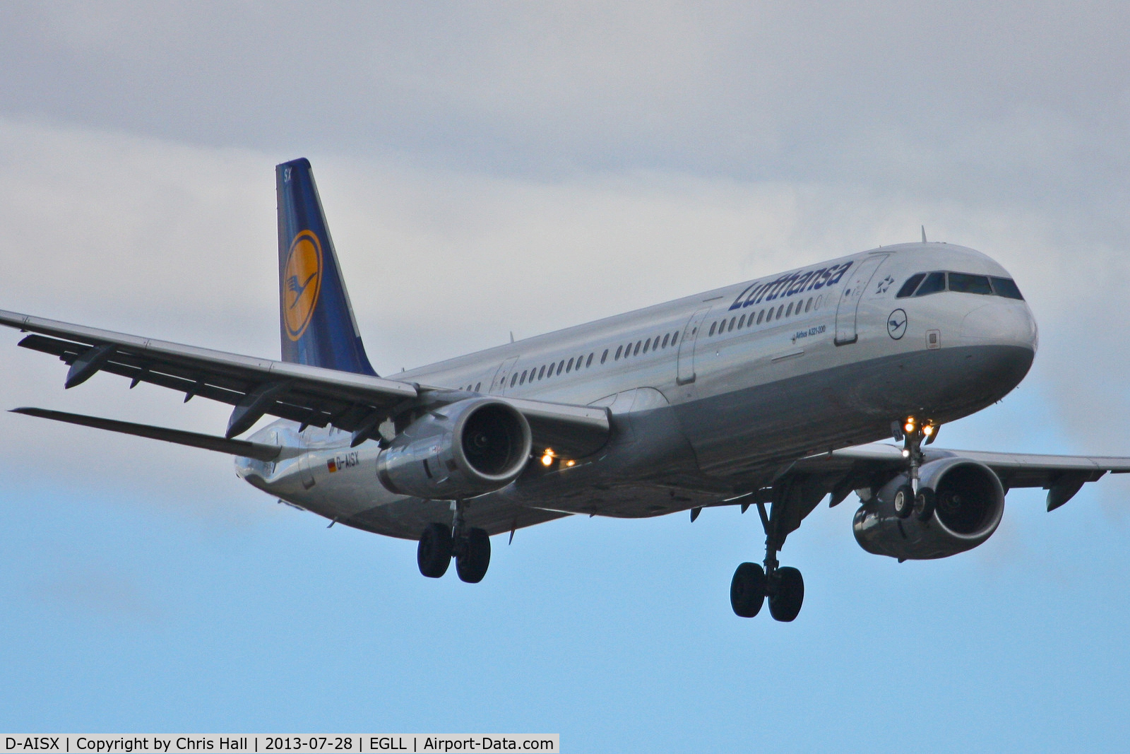 D-AISX, 2009 Airbus A321-231 C/N 4073, Lufthansa