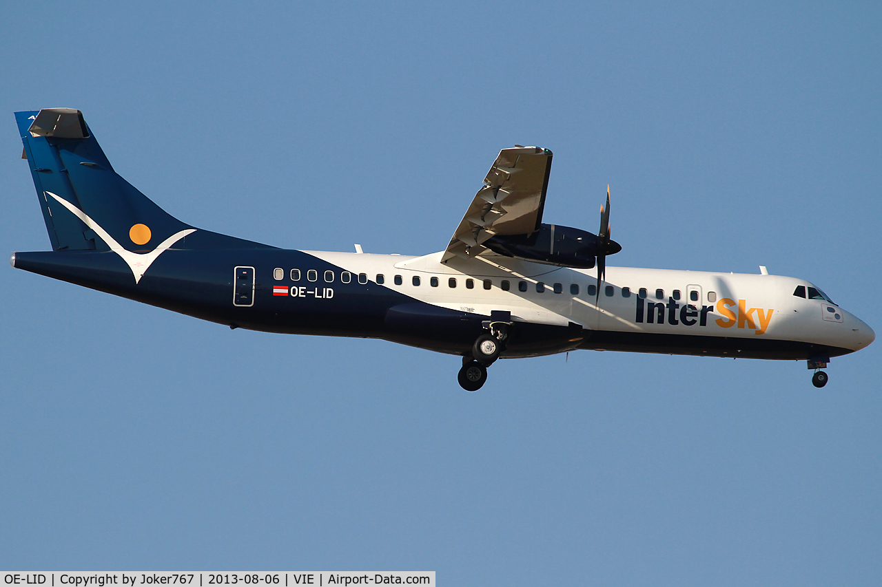 OE-LID, 2013 ATR 72-600 C/N 1042, InterSky