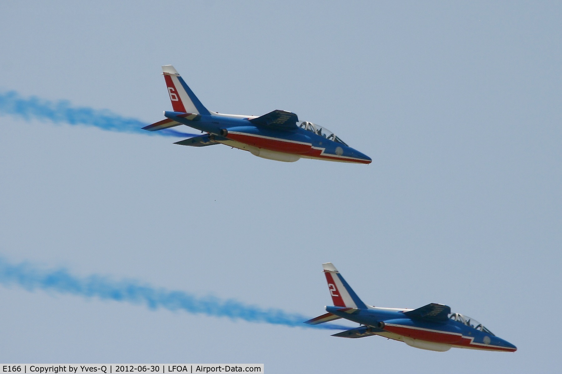 E166, Dassault-Dornier Alpha Jet E C/N E166, Dassault-Dornier Alpha Jet E, Avord Air Base 702 (LFOA)