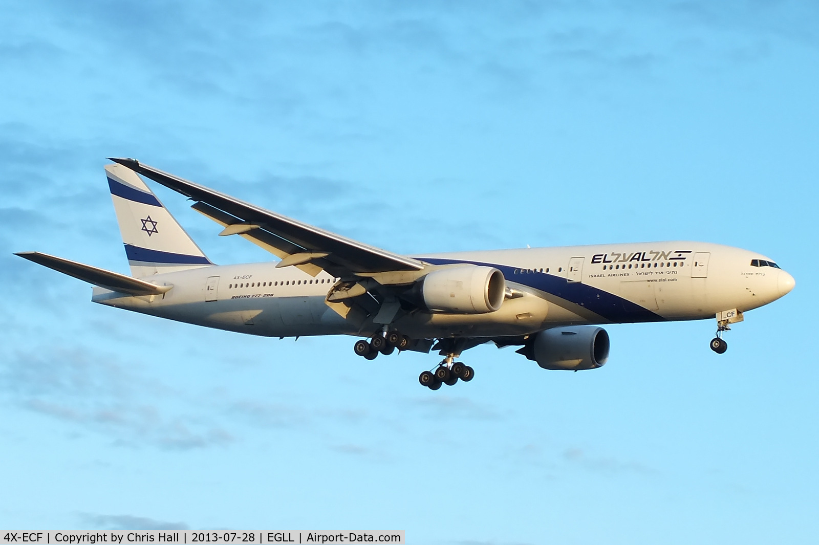 4X-ECF, 2007 Boeing 777-258/ER C/N 36084, El Al Israel Airlines