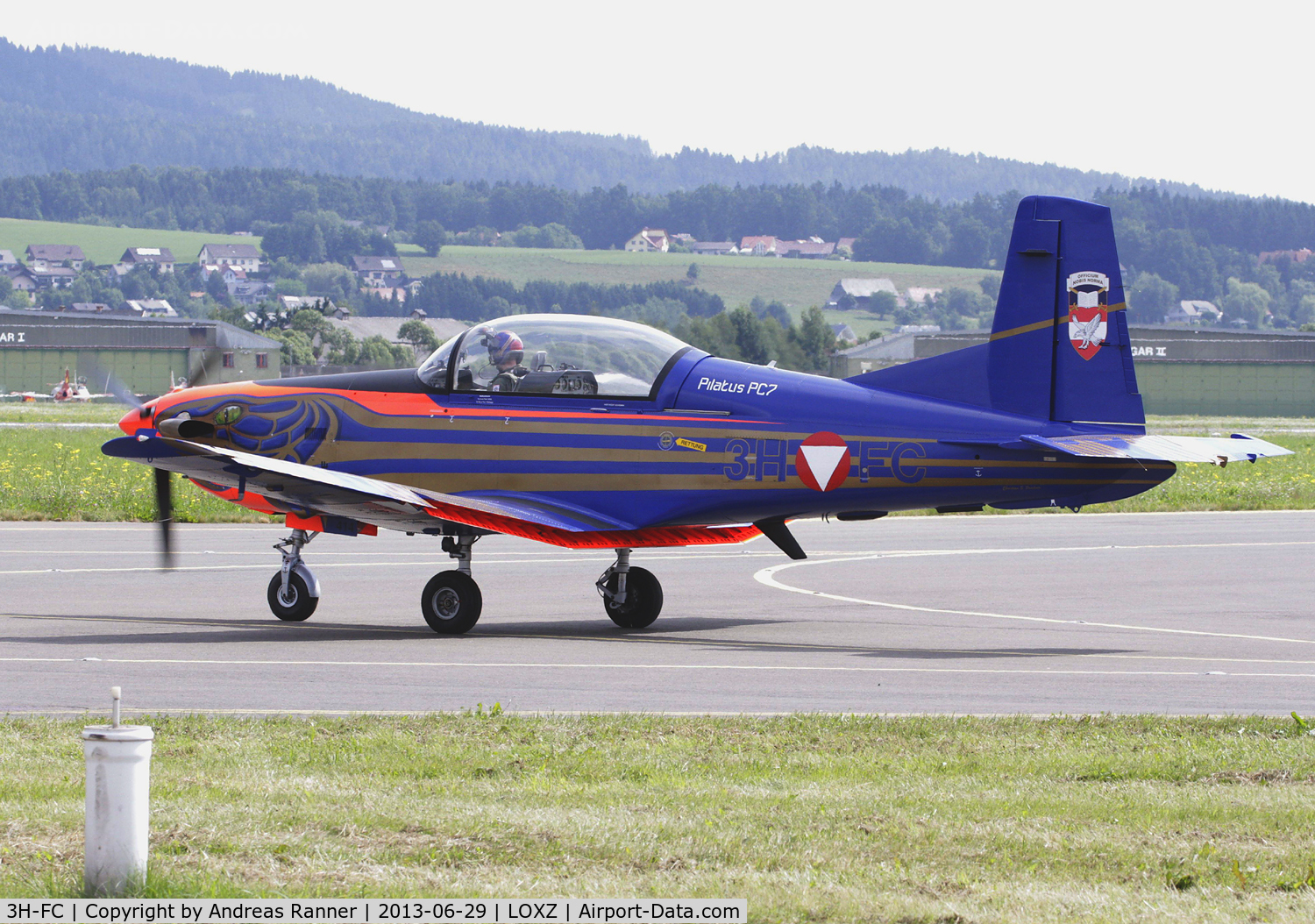 3H-FC, Pilatus PC-7 Turbo Trainer C/N 414, Austrian Air Force PC-7