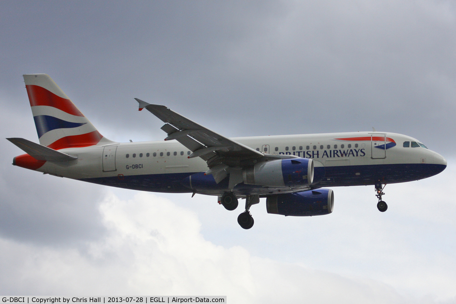 G-DBCI, 2006 Airbus A319-131 C/N 2720, British Airways