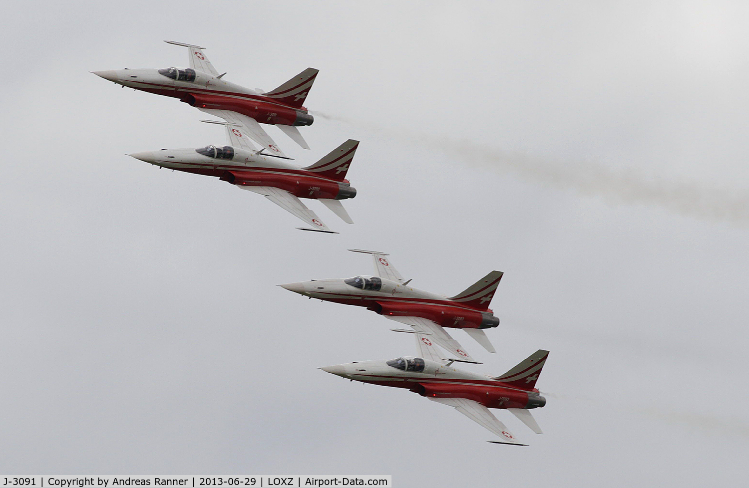 J-3091, Northrop F-5E Tiger II C/N L.1091, Swiss Air Force F-5