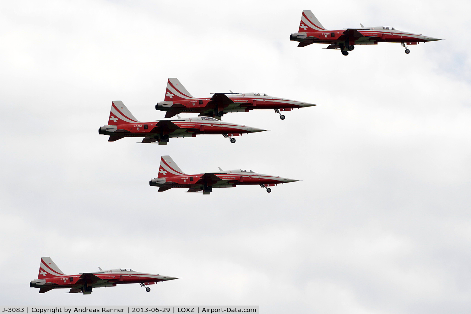 J-3083, Northrop F-5E Tiger II C/N L.1083, Swiss Air Force F-5