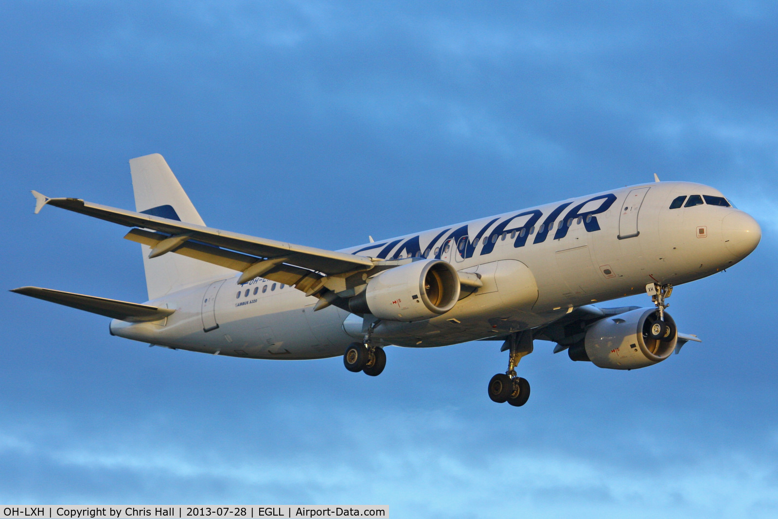 OH-LXH, 2002 Airbus A320-214 C/N 1913, Finnair