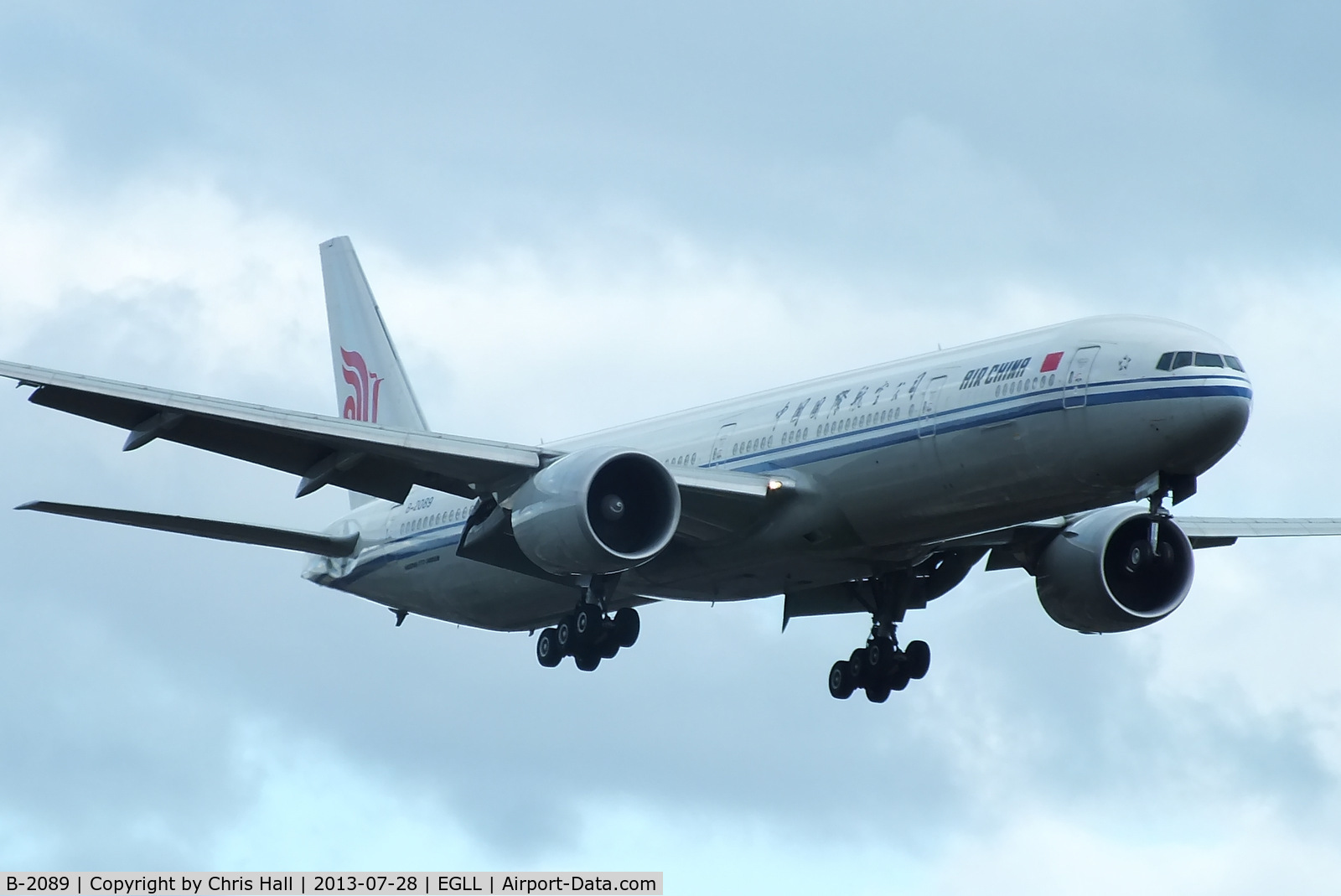 B-2089, 2012 Boeing 777-39L/ER C/N 38675, Air China