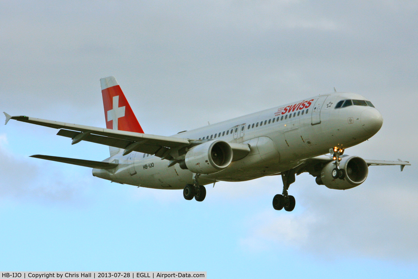 HB-IJO, 1997 Airbus A320-214 C/N 673, Swiss International Air Lines