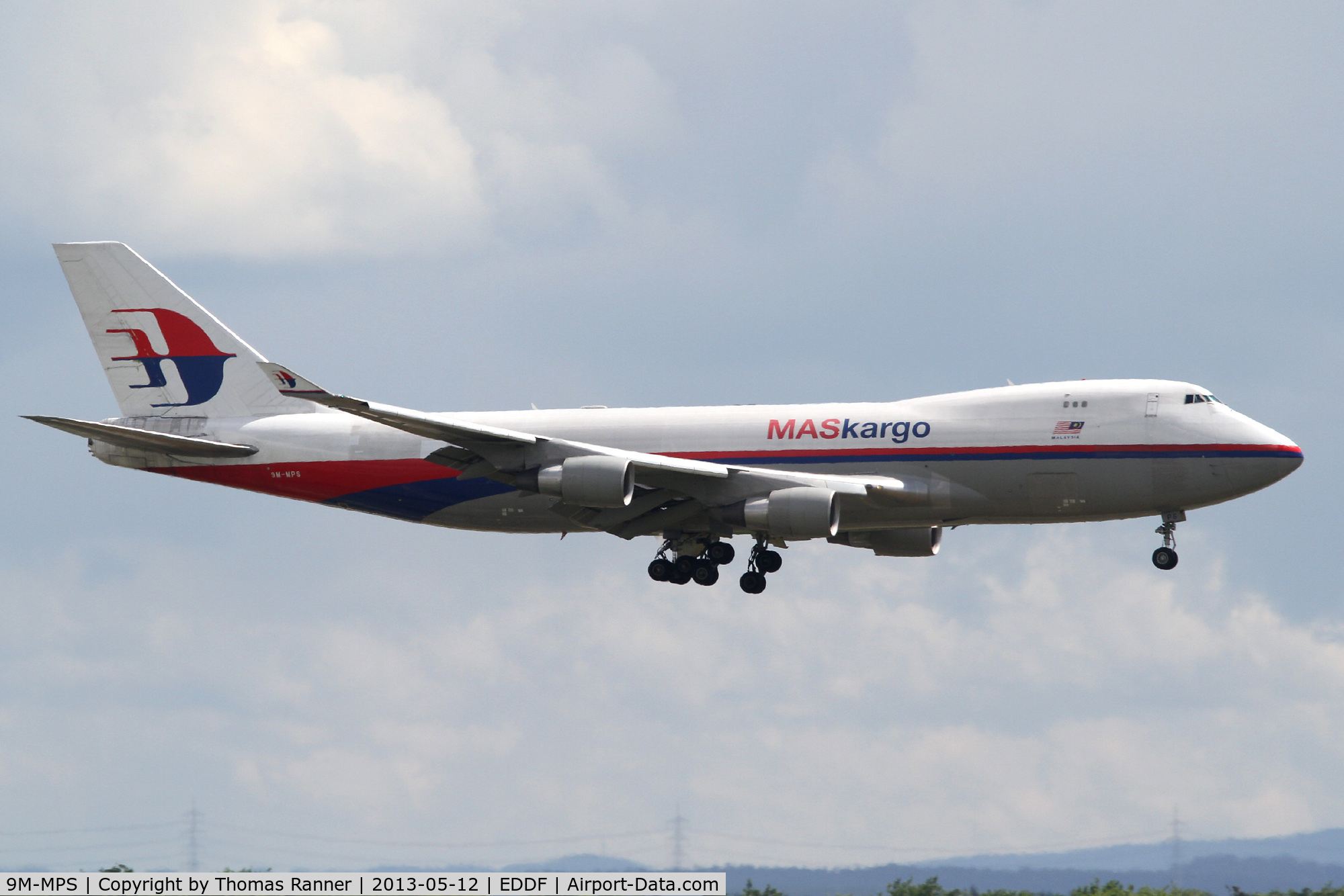 9M-MPS, 2006 Boeing 747-4H6F C/N 29902, MasKargo B747