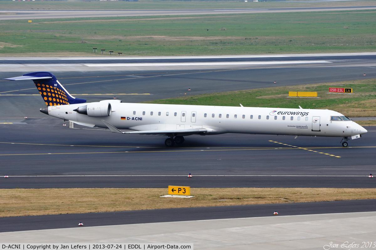 D-ACNI, 2009 Bombardier CRJ-900 NG (CL-600-2D24) C/N 15248, Eurowings