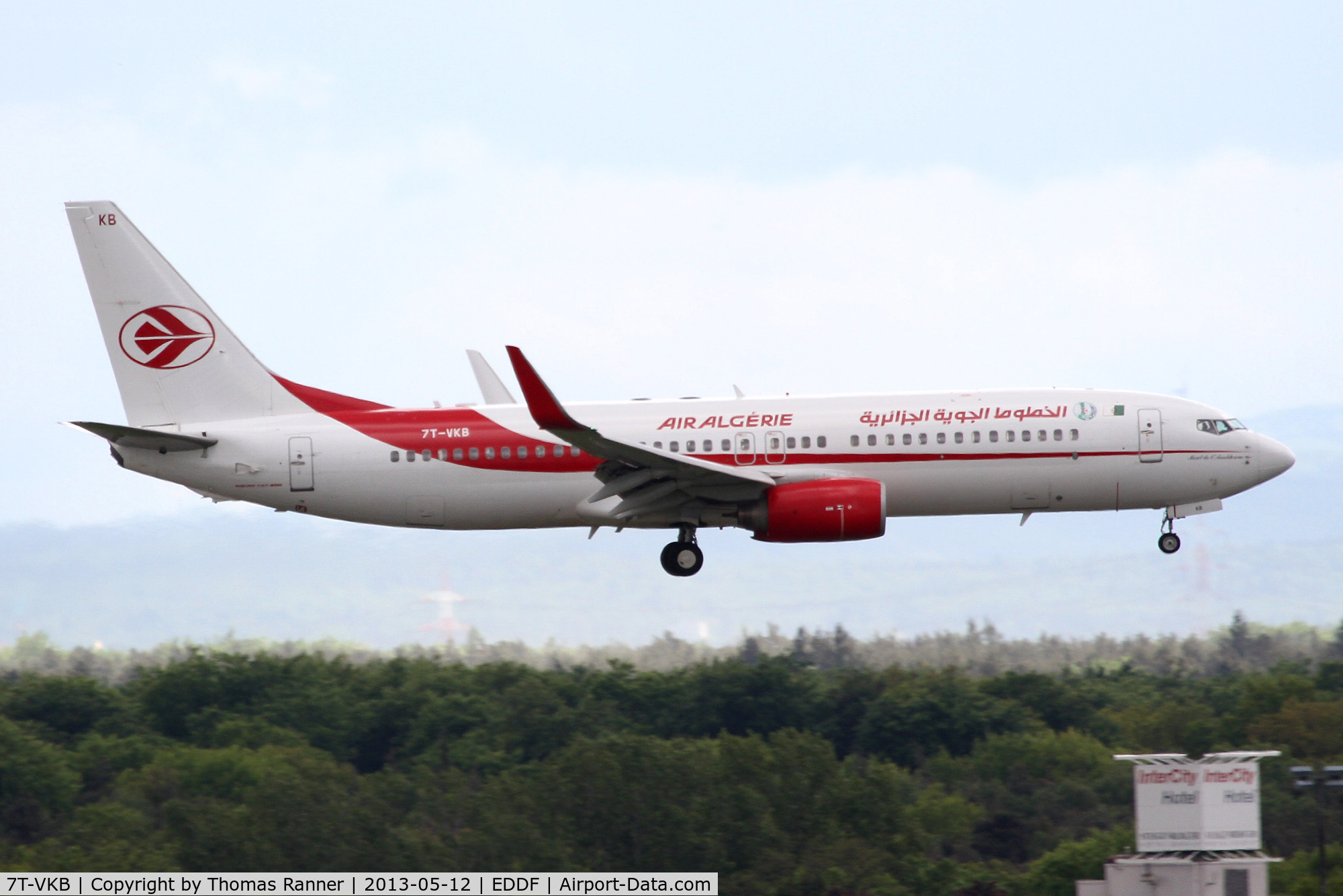 7T-VKB, 2005 Boeing 737-8D6 C/N 34165, Air Algerie B737