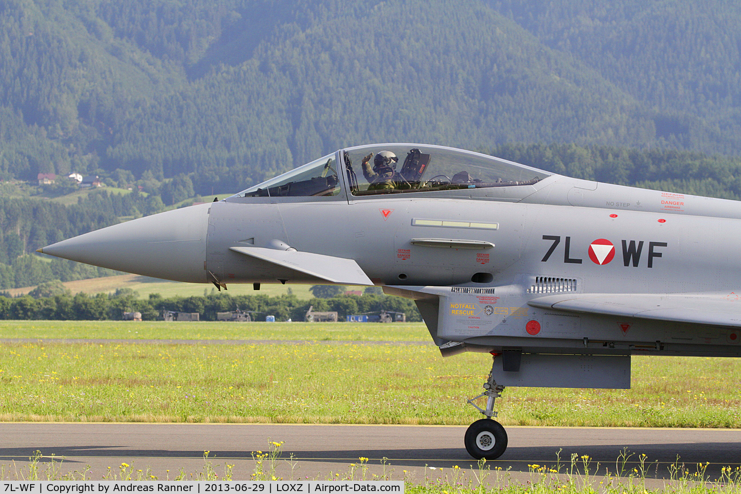 7L-WF, Eurofighter EF-2000 Typhoon S C/N AS006, Austrian Air Force Eurofighter EF2000