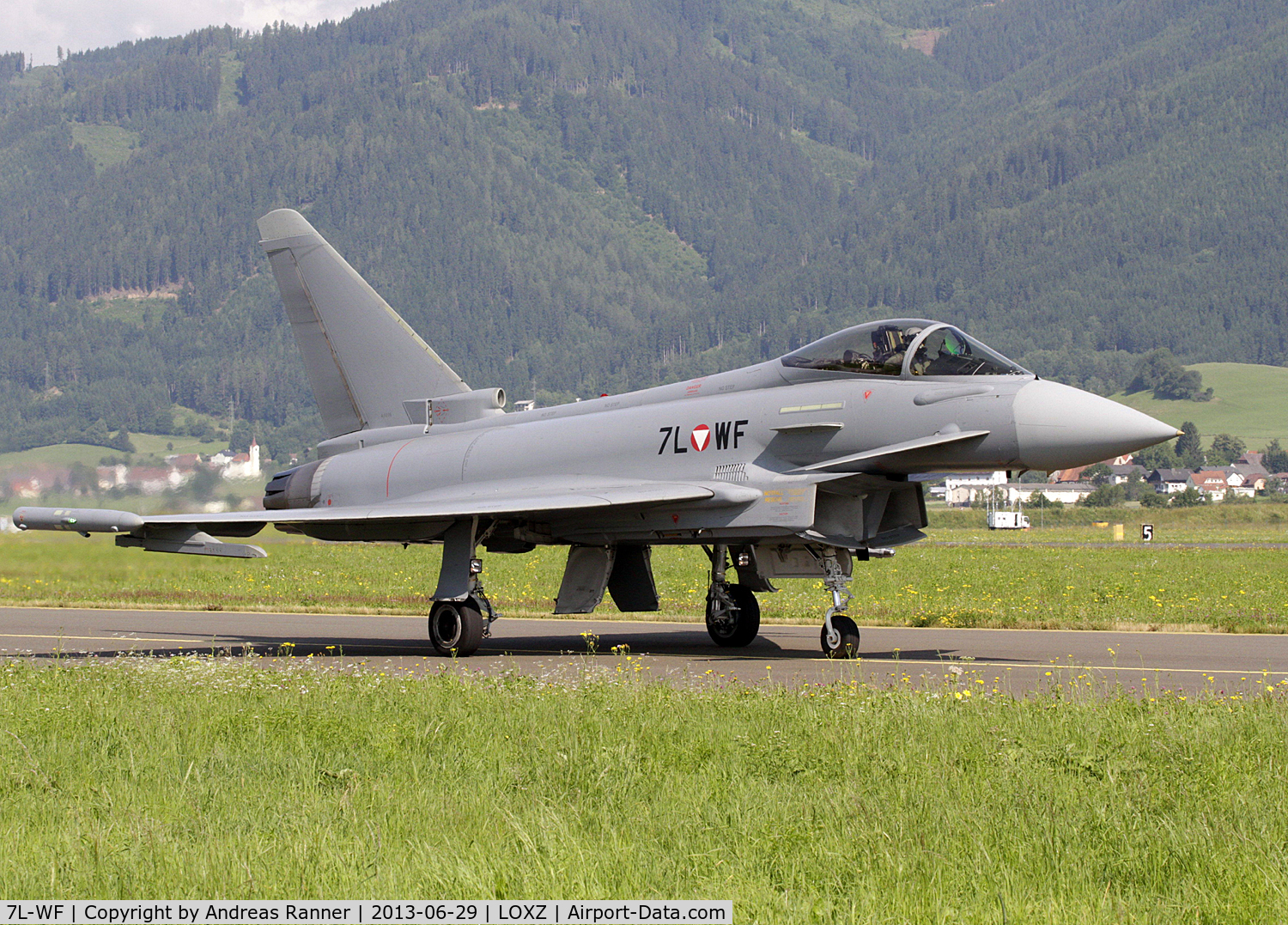 7L-WF, Eurofighter EF-2000 Typhoon S C/N AS006, Austrian Air Force Eurofighter EF2000