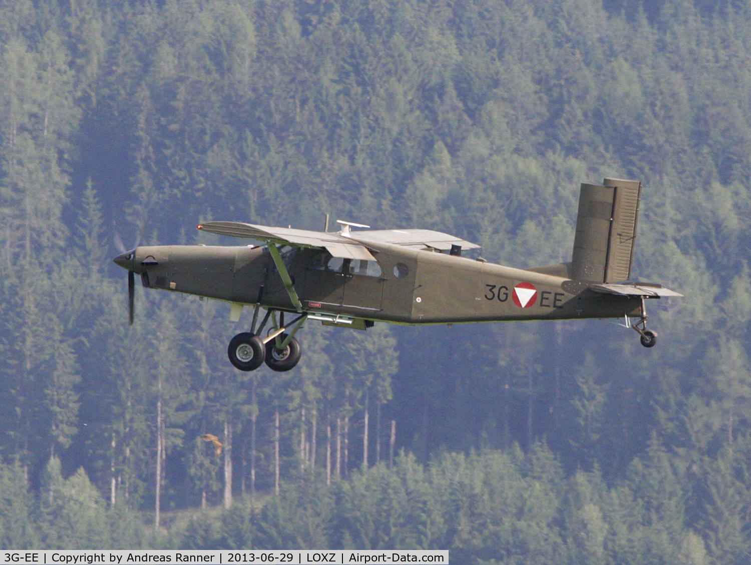 3G-EE, Pilatus PC-6/B2-H2 Turbo Porter C/N 766, Austrian Air Force PC-6