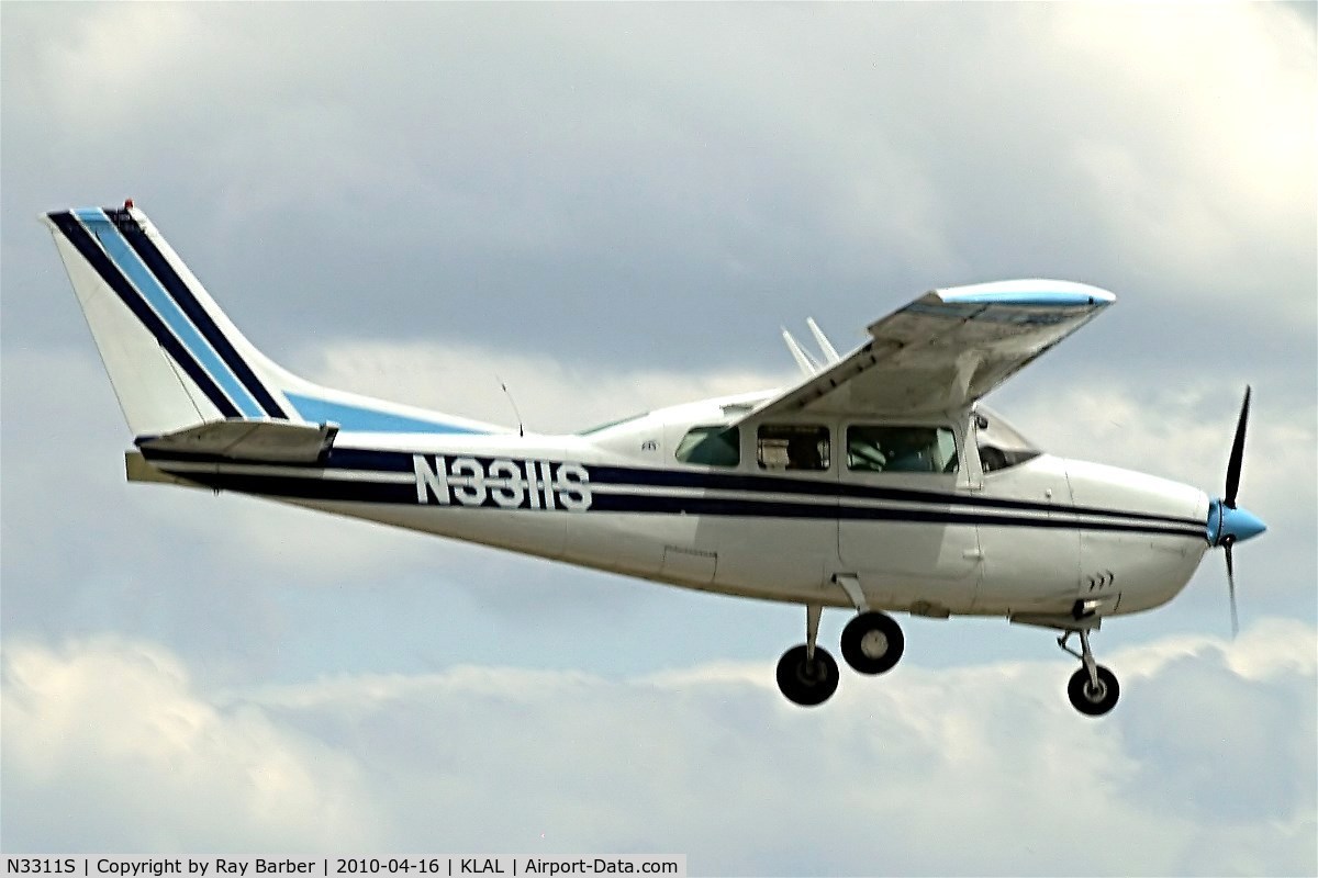 N3311S, 1969 Cessna 210J Centurion C/N 21059111, Cessna 210J Centurion [210-59111] Lakeland-Linder~N 16/04/2010