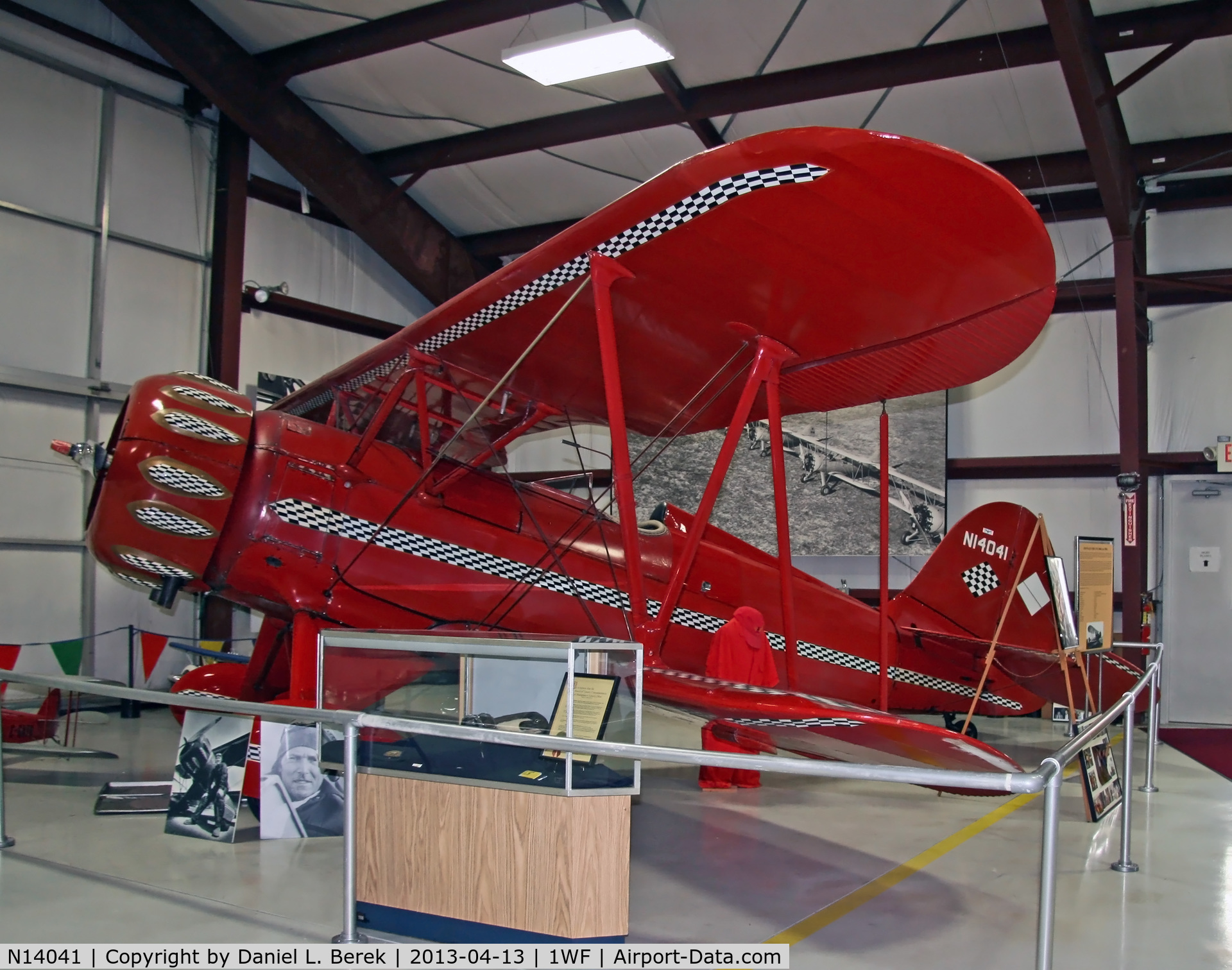 N14041, 1934 Waco UMF C/N 3836, This 1934 beauty has a corner office at the Waco Aircraft Museum, Troy, OH.