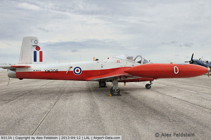 N313A, 1974 BAC 84 Jet Provost T.5A C/N EEP/JP/970, @Sun-N-Fun 2013