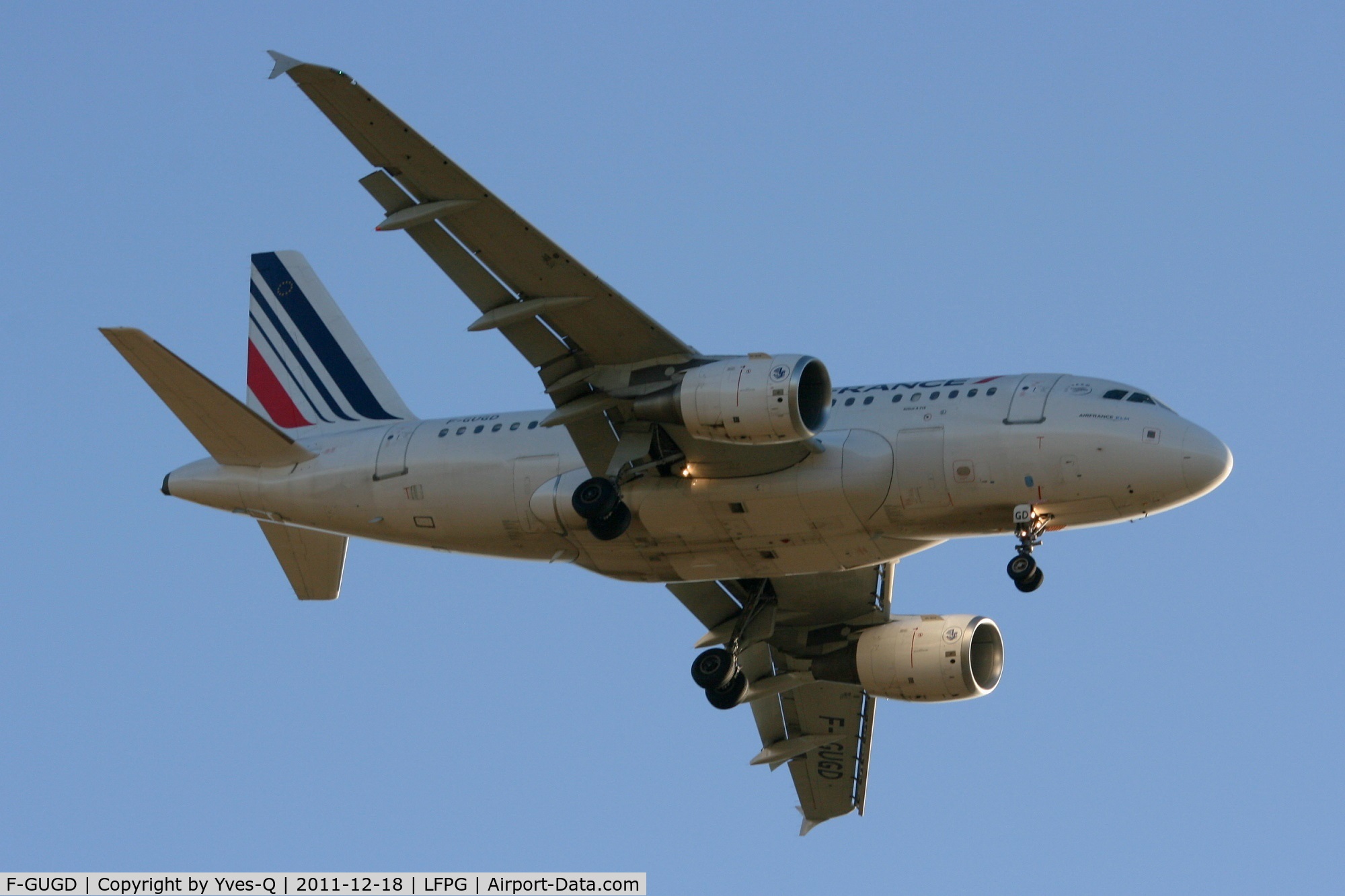F-GUGD, 2003 Airbus A318-111 C/N 2081, Airbus A318-111, Roissy Charles De Gaulle Airport (LFPG-CDG)