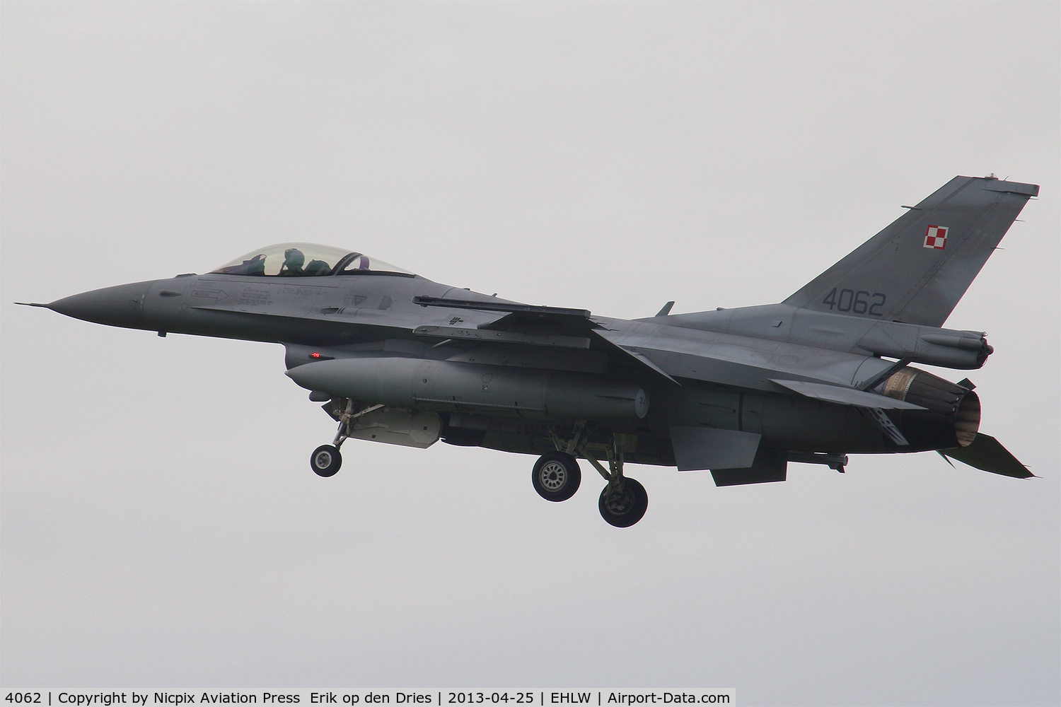 4062, Lockheed Martin F-16C Fighting Falcon C/N JC-23, 4062 returning from another Frisian Flag 2013  mission