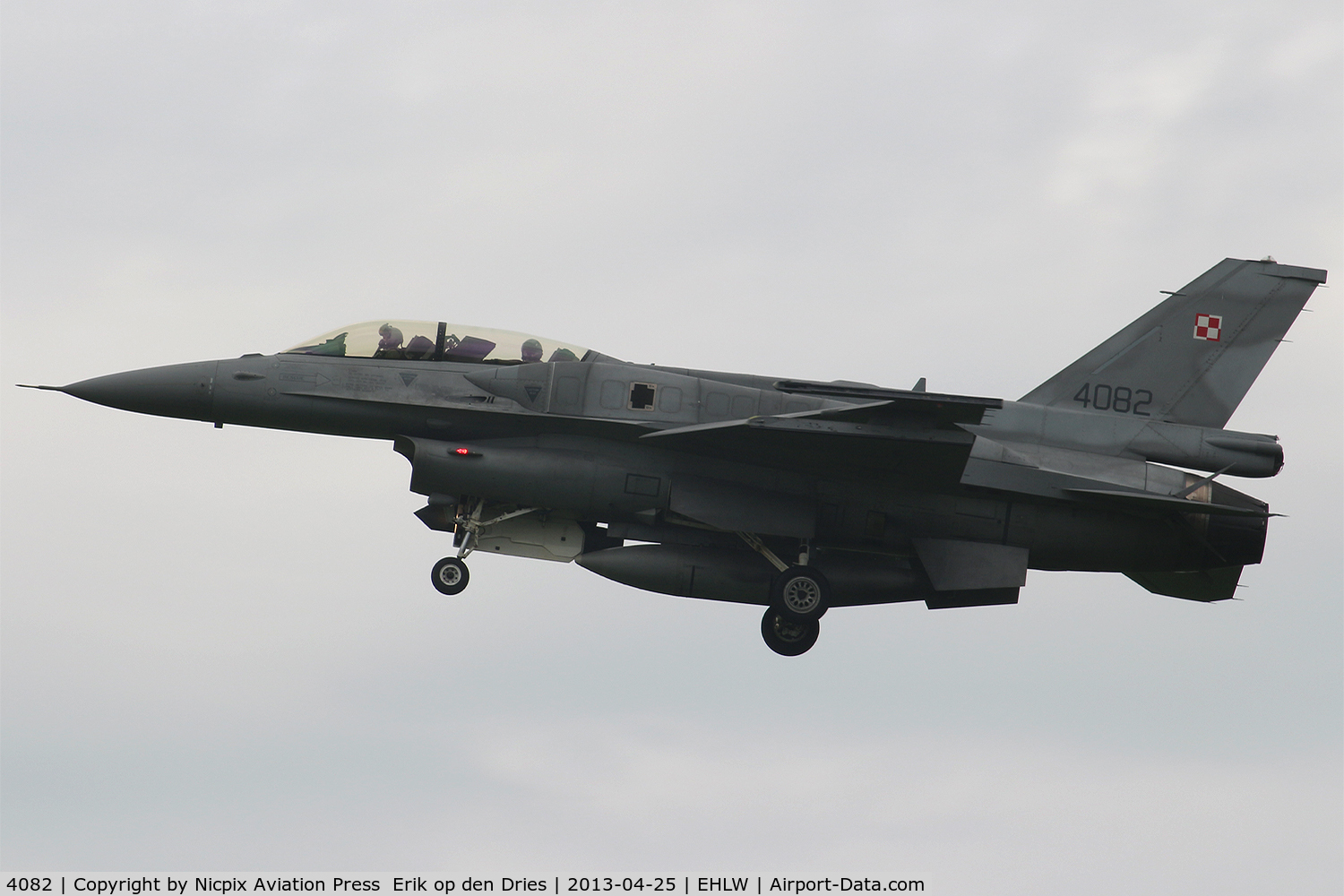 4082, Lockheed Martin F-16D Fighting Falcon C/N JD-7, 4082 is a F-16D and participted in Frisian Flag 2013