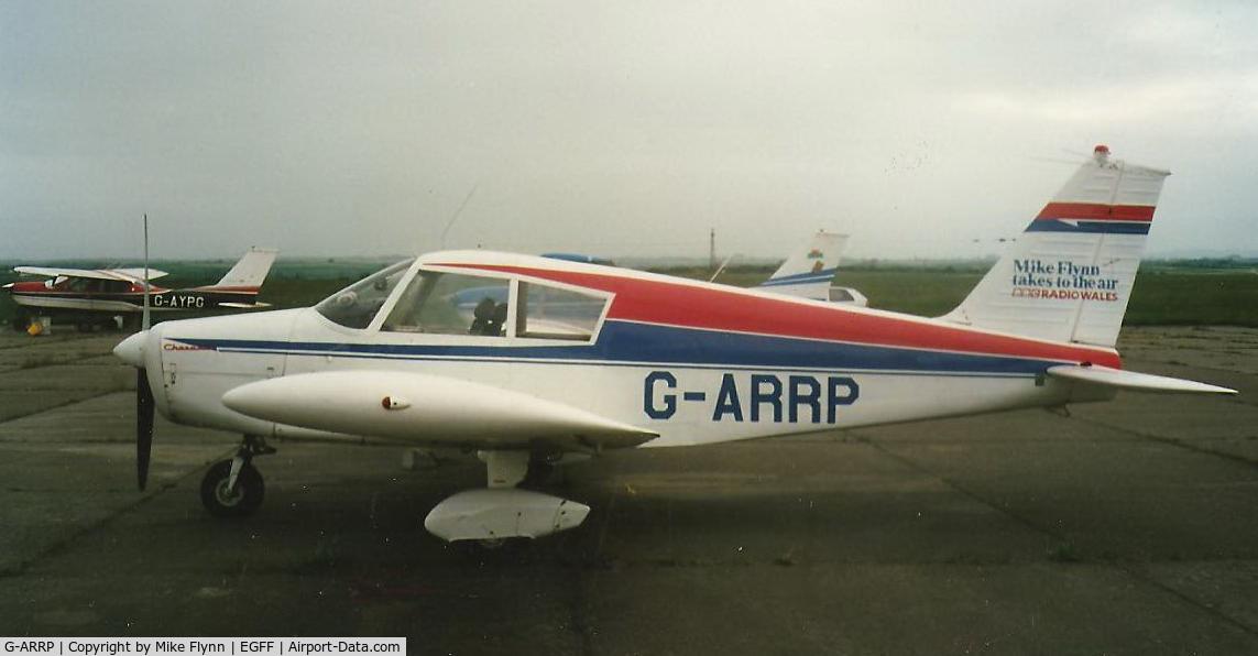 G-ARRP, 1961 Piper PA-28-160 Cherokee Cherokee C/N 28-52, G-ARRP Cardiff 1987