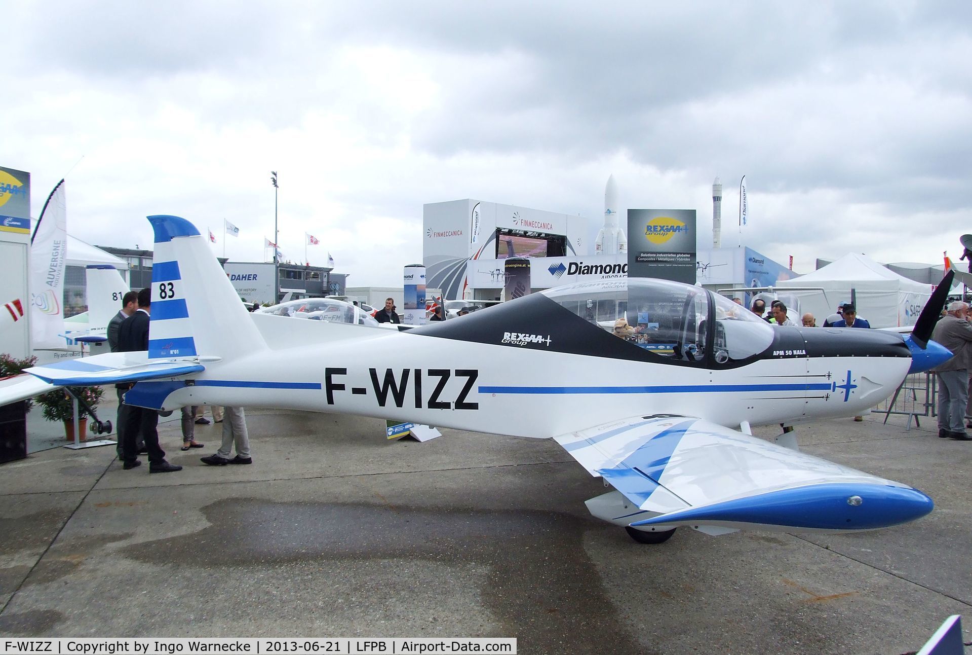 F-WIZZ, 2013 Issoire APM 50 Nala C/N 01, Issoire APM 50 Nala at the Aerosalon 2013, Paris