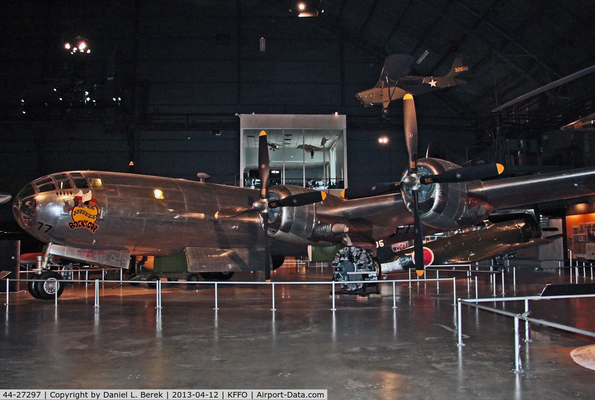 44-27297, 1944 Boeing B-29 Superfortress C/N 3615, The history of this aircraft is well known.