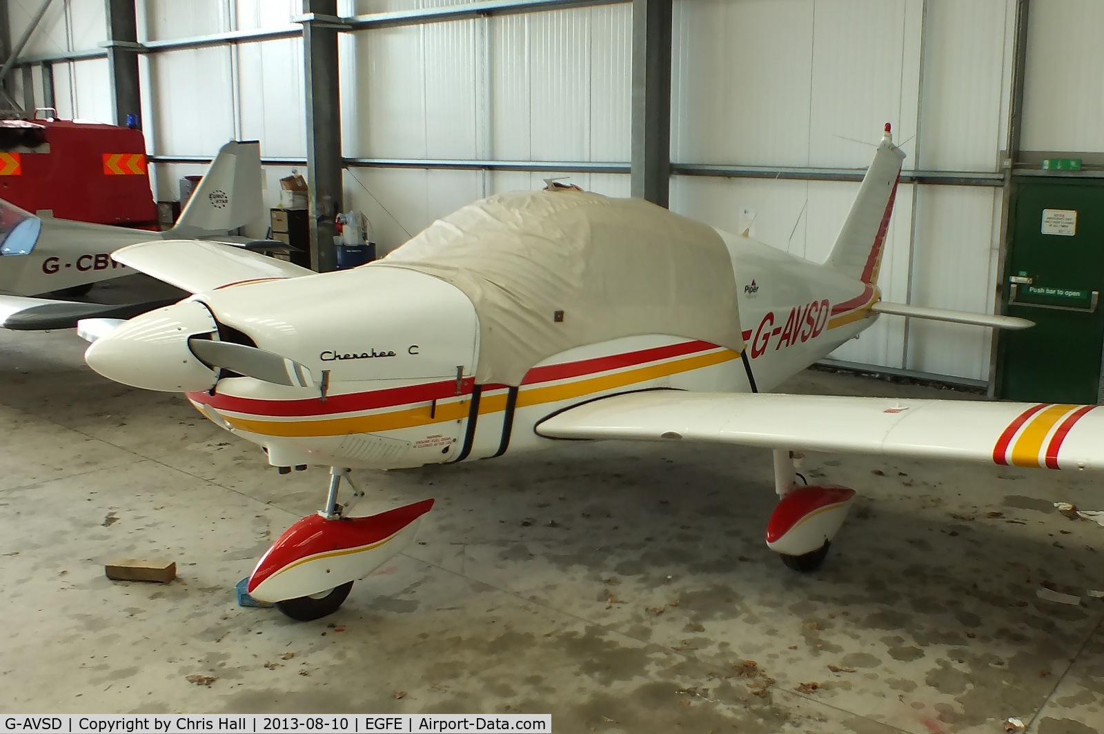 G-AVSD, 1967 Piper PA-28-180 Cherokee C/N 28-4195, privately owned