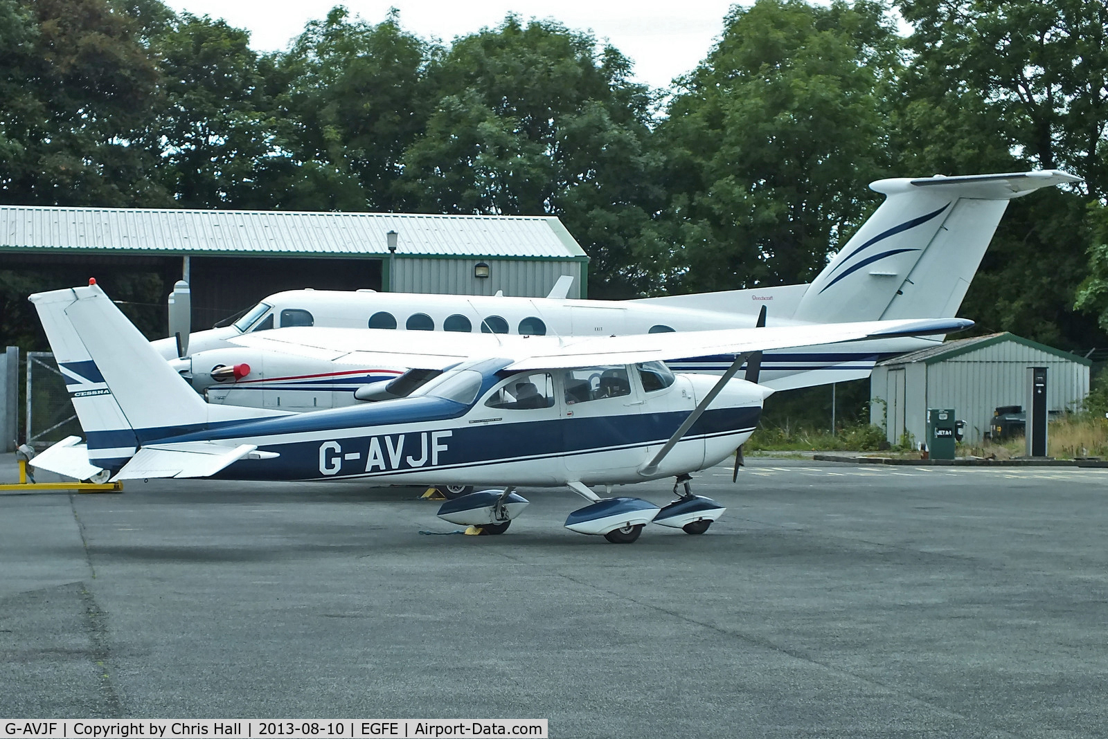G-AVJF, 1967 Reims F172H Skyhawk C/N 0393, FlyWales