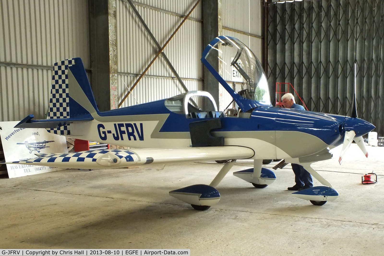 G-JFRV, 2004 Vans RV-7A C/N PFA 323-13851, privately owned