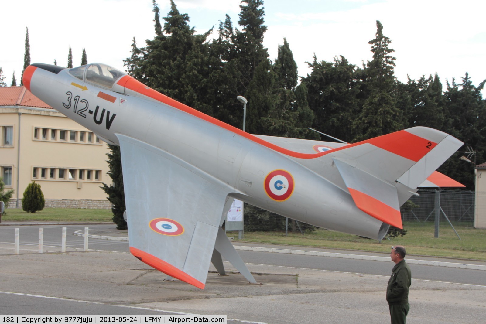 182, Dassault Mystere IVA C/N 2, at Salon de Provence