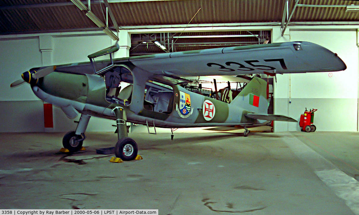 3358, Dornier Do-27A-1 C/N 235, 3358  Dornier Do-27A-1 [235] Sintra-Lisbon~CS 06/05/2000. Marked 3357.
