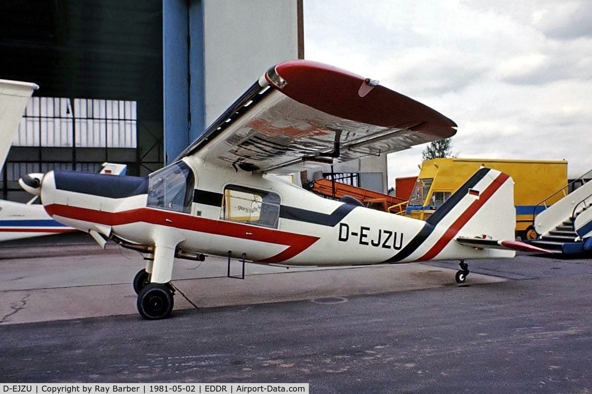 D-EJZU, 1958 Dornier Do-27B-1 C/N 246, Dornier Do-27B-1 [246] Saarbrucken~D 02/05/1981