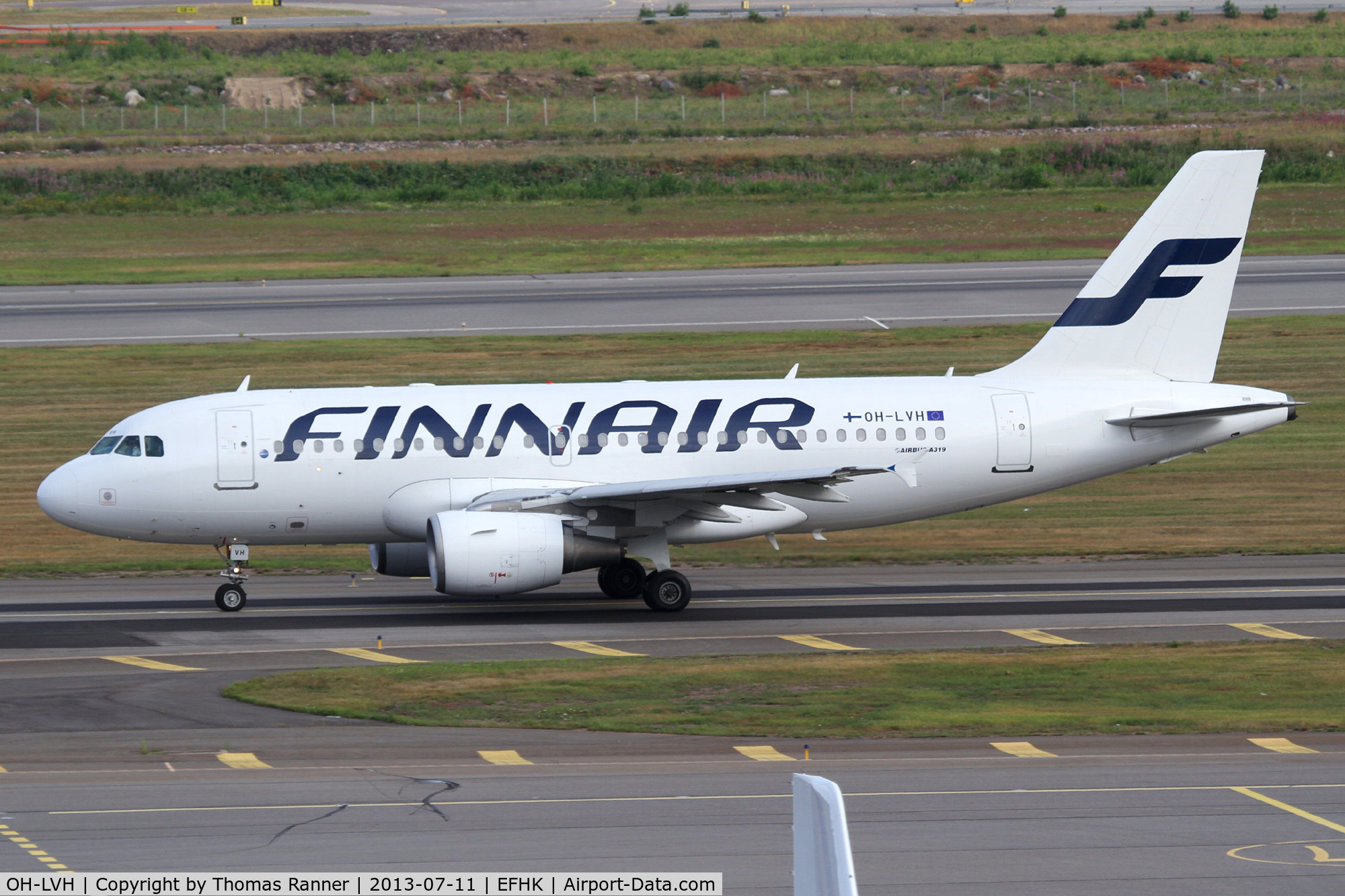 OH-LVH, 2000 Airbus A319-112 C/N 1184, Finnair A319