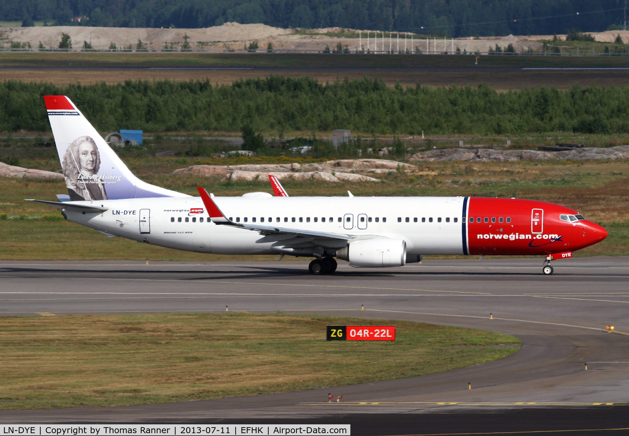 LN-DYE, 2010 Boeing 737-8JP C/N 39003, Norwegian B737