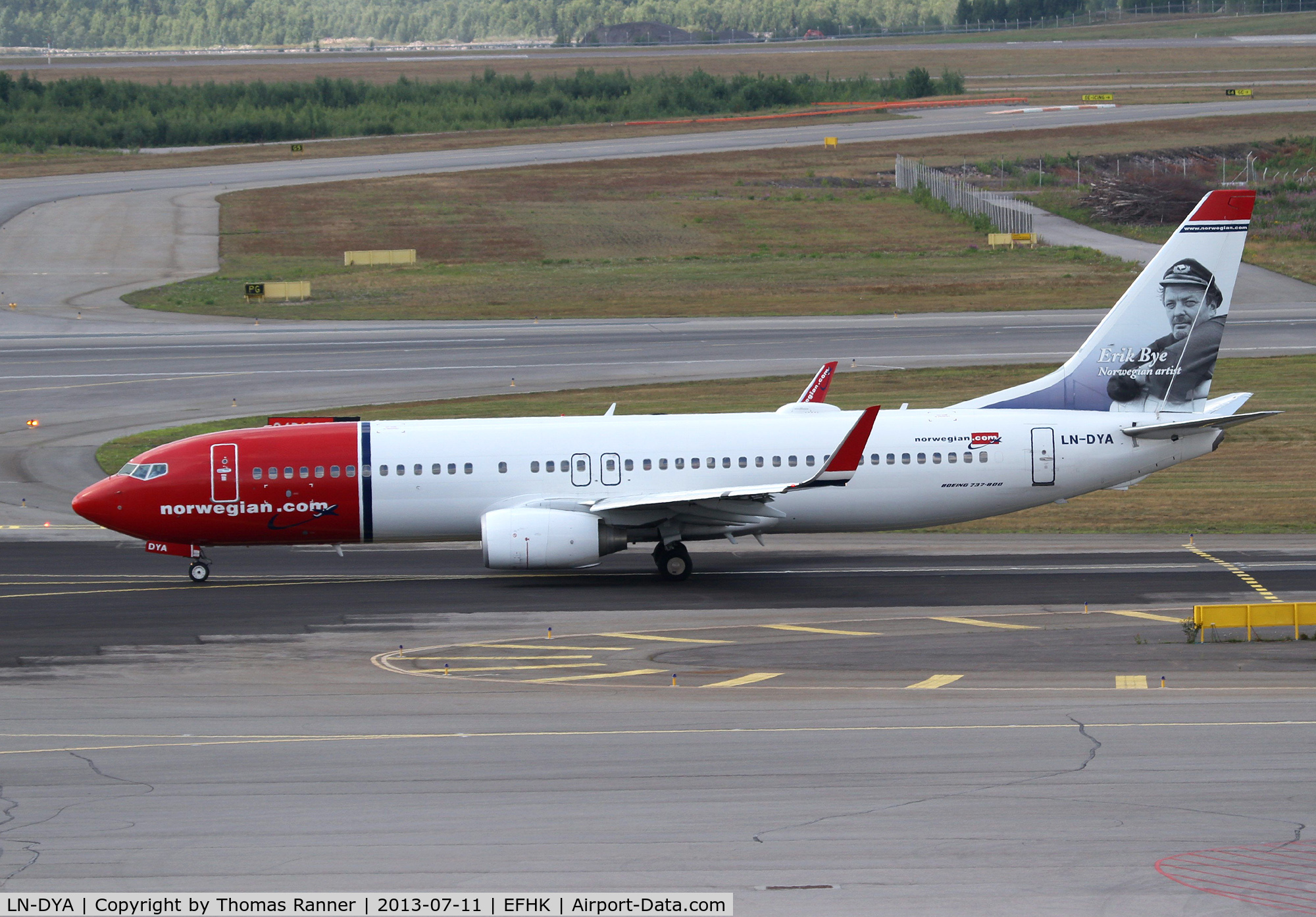 LN-DYA, 2009 Boeing 737-8JP C/N 39162, Norwegian B737