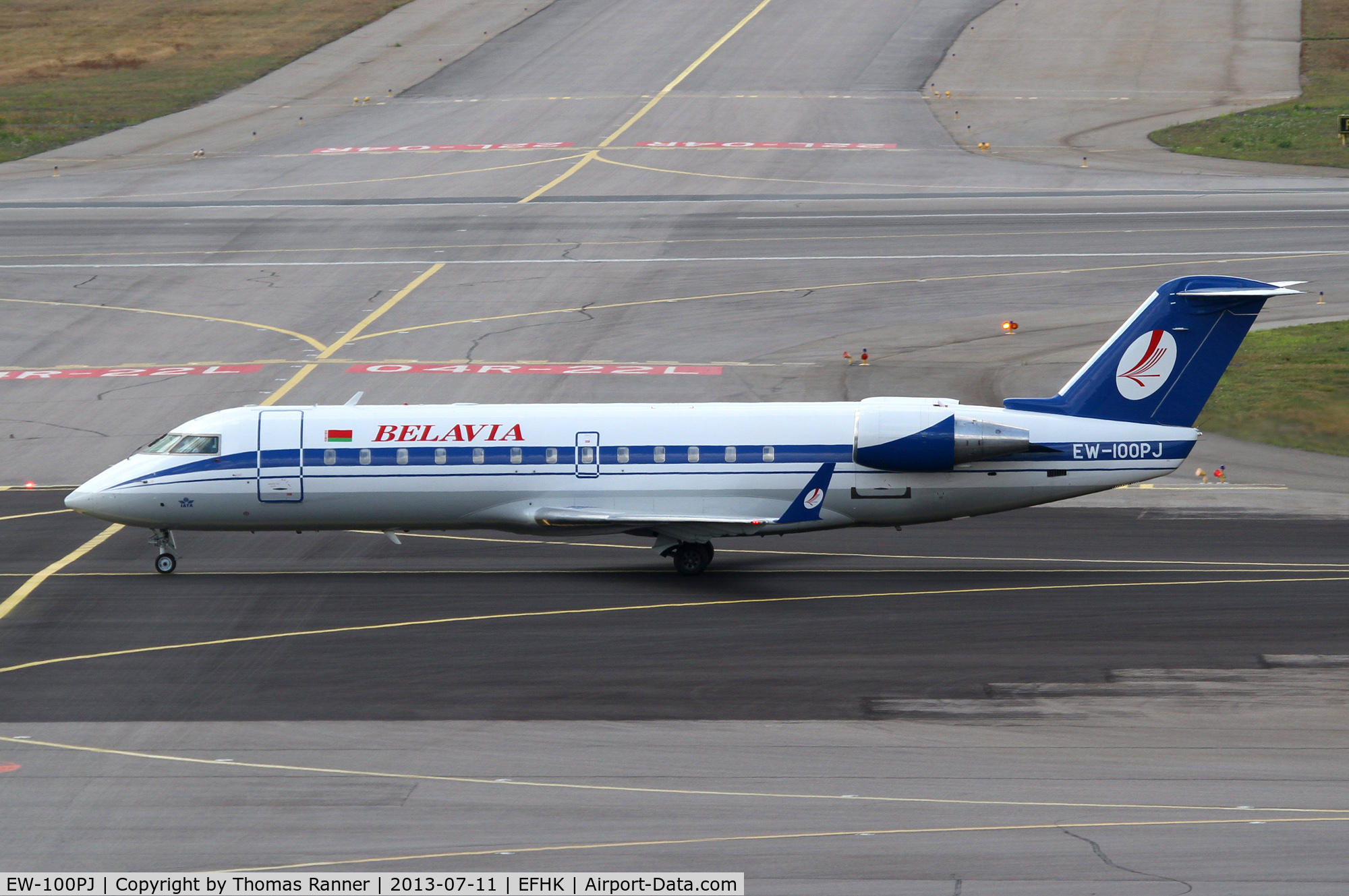 EW-100PJ, 1999 Bombardier CRJ-100ER (CL-600-2B19) C/N 7309, Belavia CRJ200