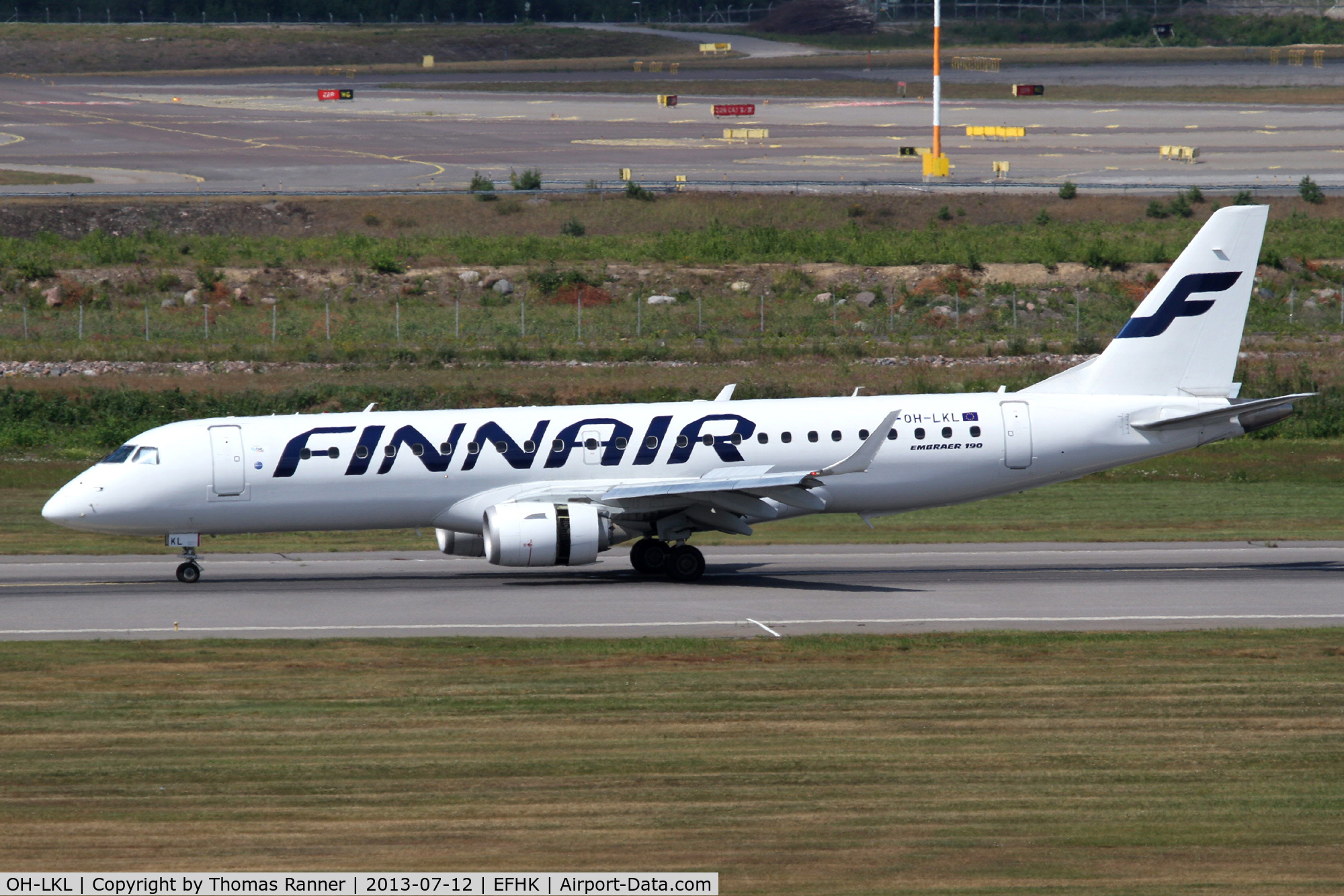 OH-LKL, 2007 Embraer 190LR (ERJ-190-100LR) C/N 19000153, Finnair Emb190