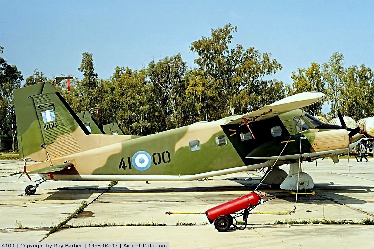 4100, Dornier Do-28D-2 Skyservant C/N 4100, Dornier Do.28D-2 Skyservant [4100] (Greek Air Force) Elefsis~SX 03/04/1998.