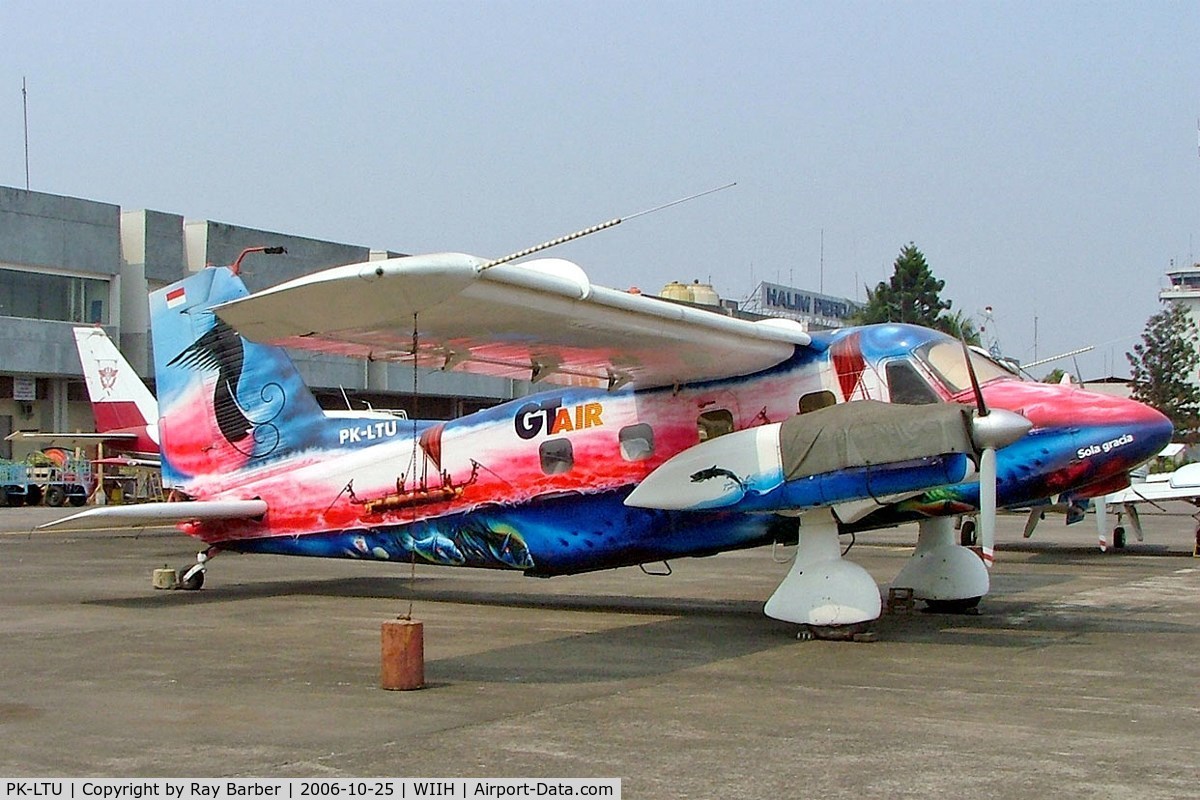 PK-LTU, Dornier Do-28D-1 Skyservant C/N 4026, Dornier Do-28D-1 Skyservan [4026] (GT Air) Jakarta-Halim Perdanakusuma Int~PK 25/10/2006