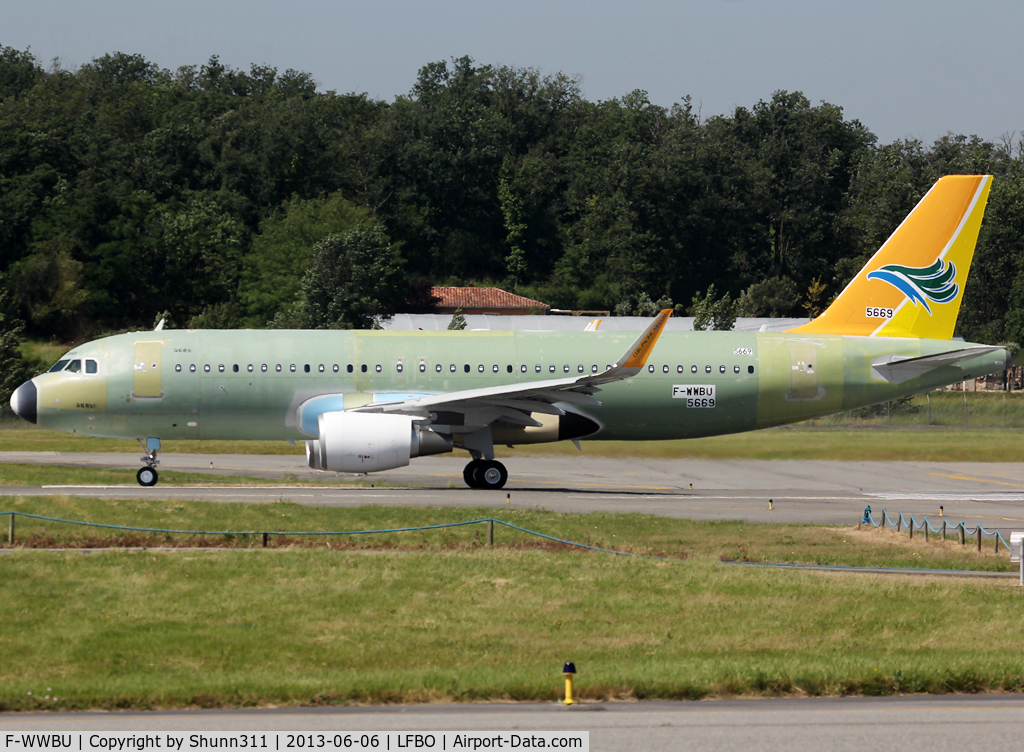 F-WWBU, 2013 Airbus A320-214 C/N 5669, C/n 5669 - For Cebu Pacific Air