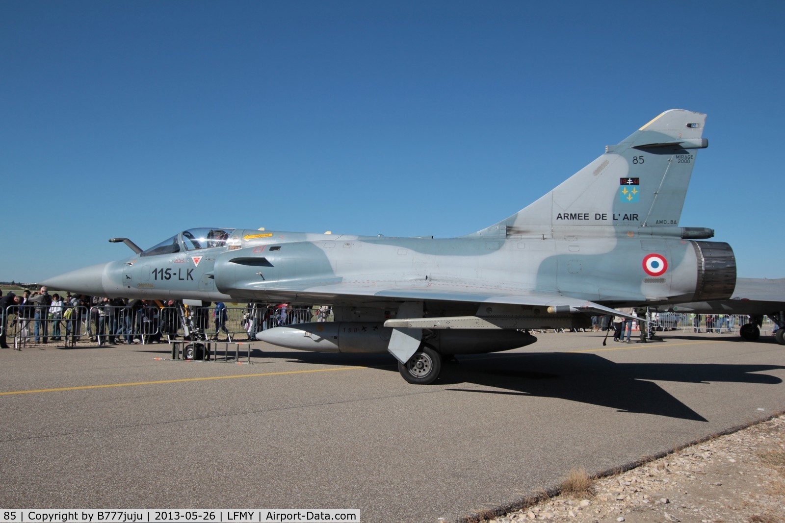 85, Dassault Mirage 2000C C/N 333, with new code