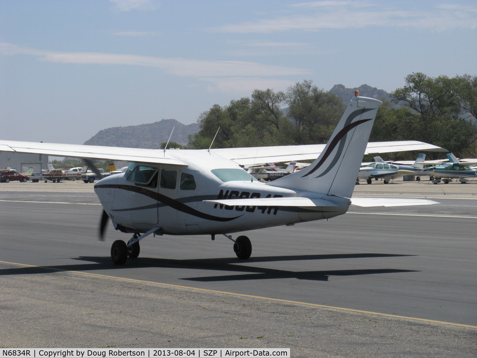 N6834R, 1966 Cessna T210G Turbo Centurion C/N T210-0234, 1966 Cessna T210G TURBO CENTURION, Continental TSIO-520-C 285 Hp, fixed-gear conversion with less weight, more interior space, lower insurance & maint. costs. Taxi