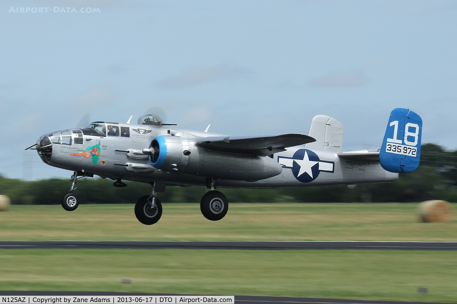 N125AZ, 1960 North American TB-25N Mitchell C/N 108-35262, CAF B-25 