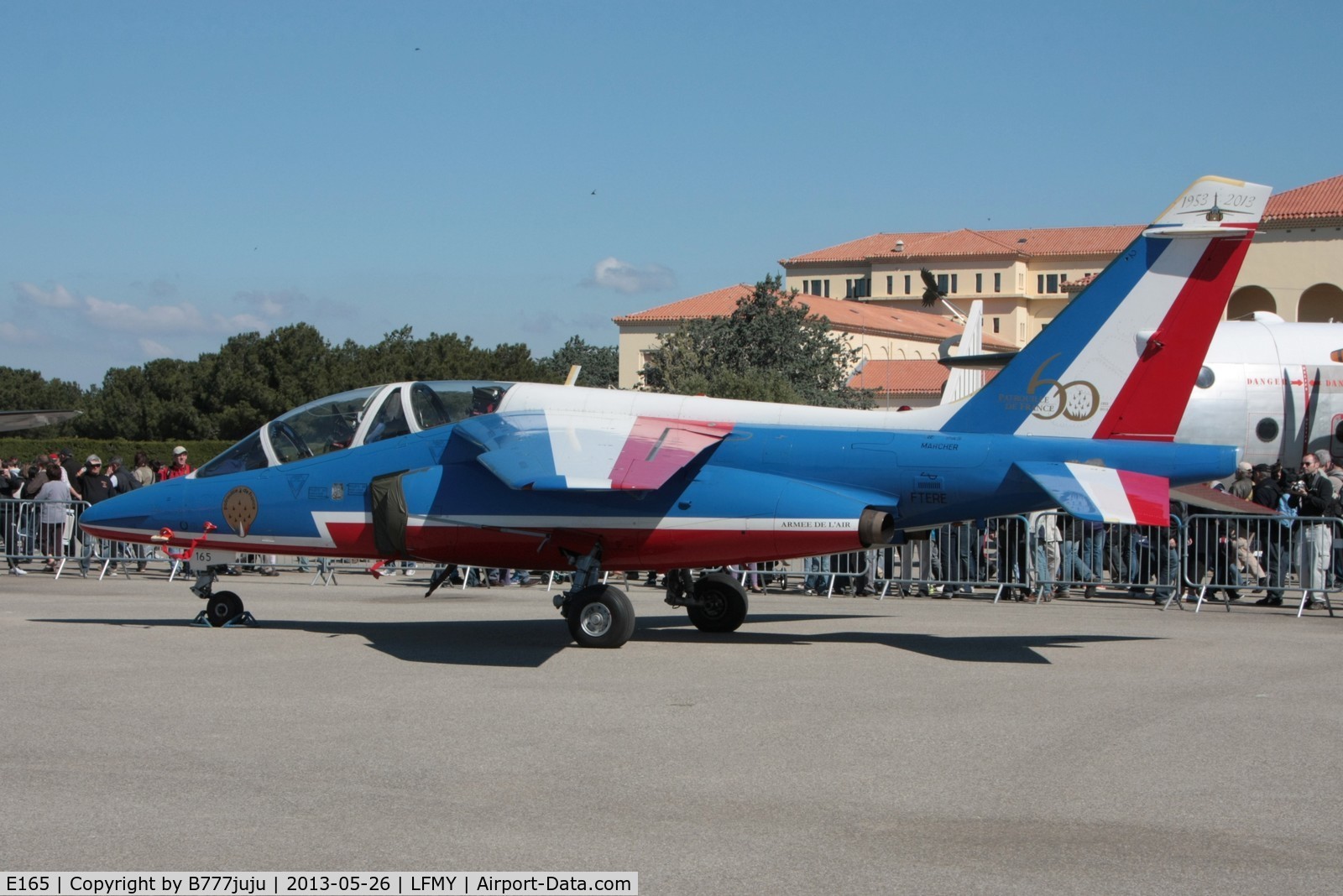 E165, Dassault-Dornier Alpha Jet E C/N E165, spécial markin for 60 years of Patrouille de France