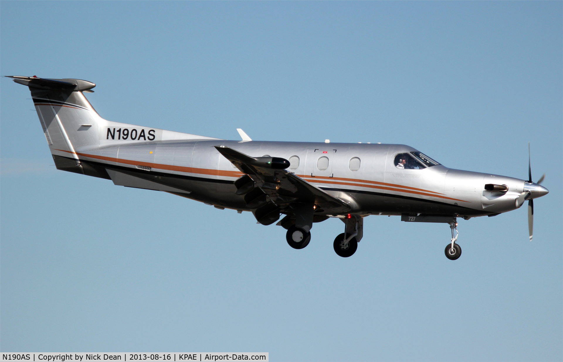 N190AS, 2006 Pilatus PC-12/47 C/N 727, KPAE/PAE