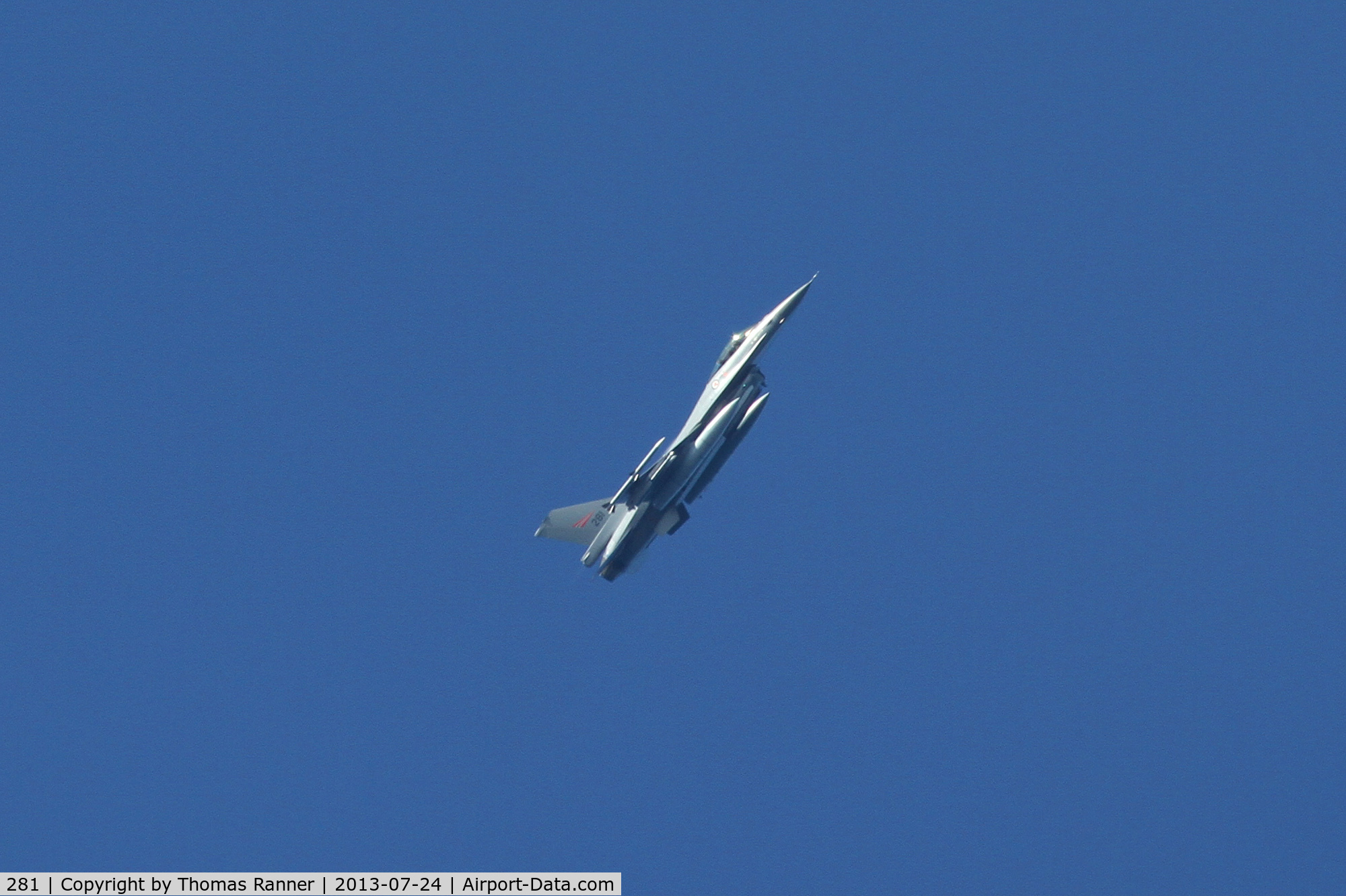 281, General Dynamics F-16AM Fighting Falcon C/N 6K-10, RNoAF F-16