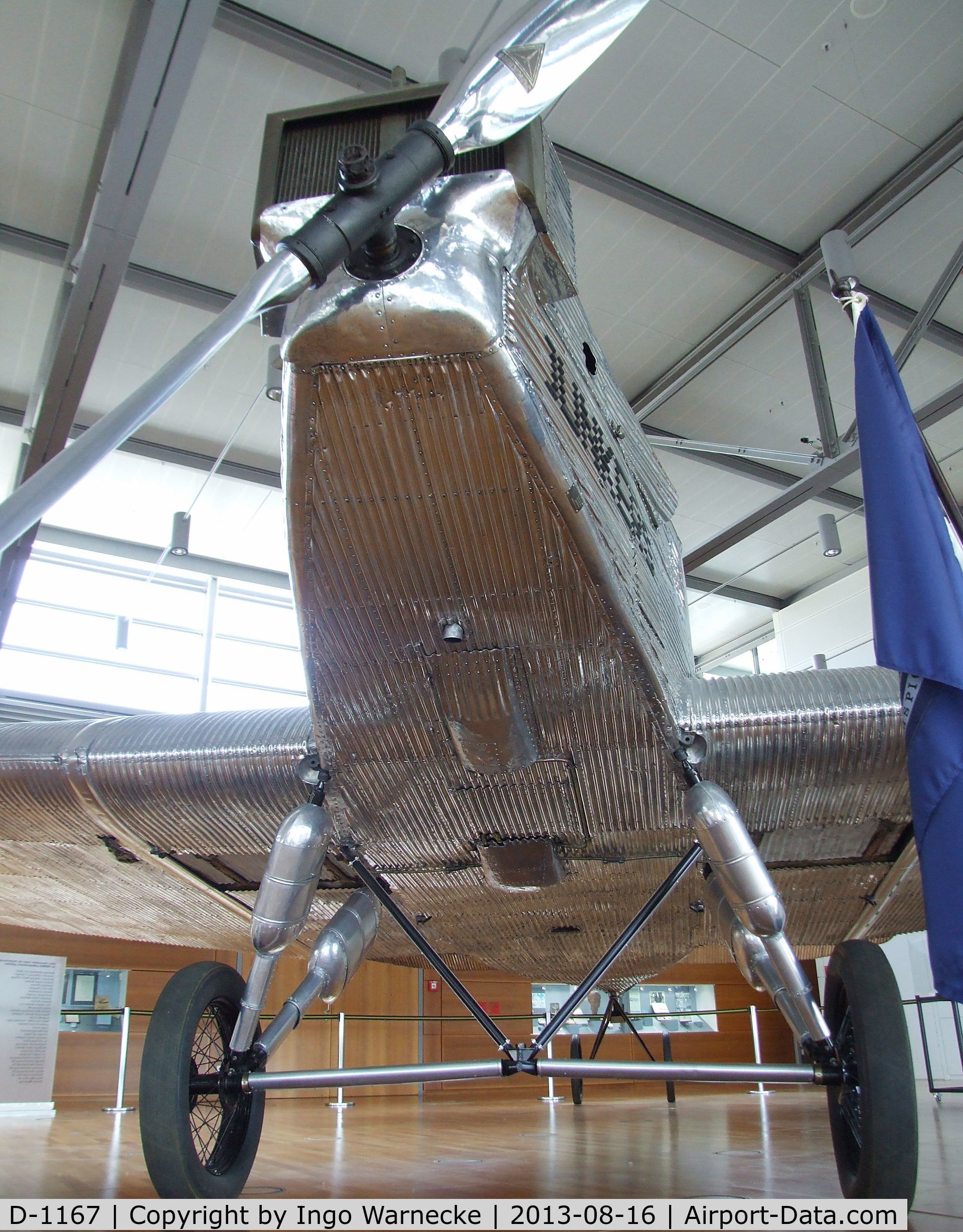 D-1167, Junkers W 33b C/N 2504, Junkers W 33b 'BREMEN', the first plane to cross the North Atlanic ocean from east to west in 1928 (on long term loan from the Henry Ford Museum, Dearborn MI, restored and exibited at Bremen airport, Bremen GERMANY)